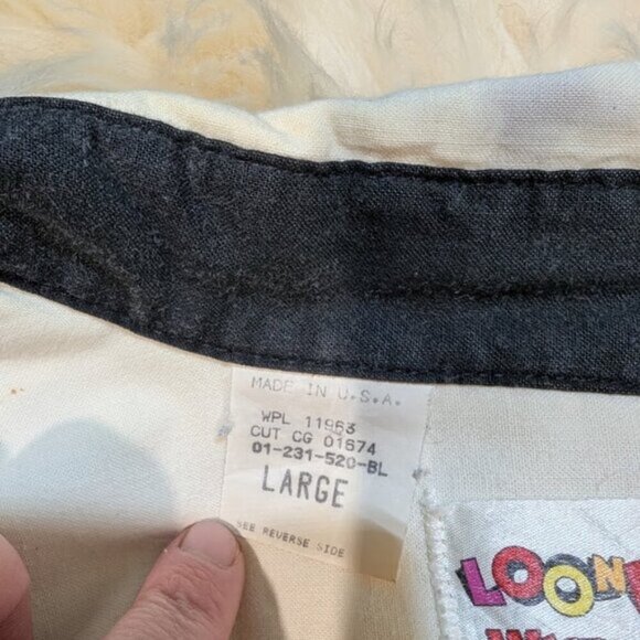 Looney Tunes Western Collection 1994 Western Button Up Shirt Size Large - Picture 3 of 10